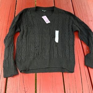 Wild fable women’s black sweater NWT
